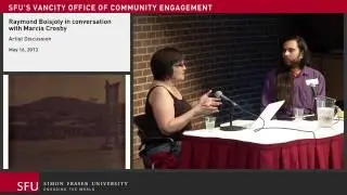 Raymond Boisjoly in conversation with Marcia Crosby