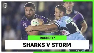 Cronulla-Sutherland Sharks v Melbourne Storm Round 17, 2022 | Full Match Replay | NRL