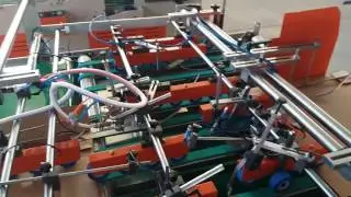 Lipire in 4 puncte cu masina de lipit semiautomata tip B
