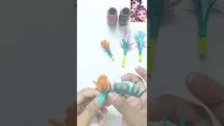 Paper petals, recycled bottles ♻️💐 #handmade #viral #diy #shorts #explorepage #dailyshorts #trending