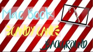Macbook Candy Cane Green Screen! | Jasmine