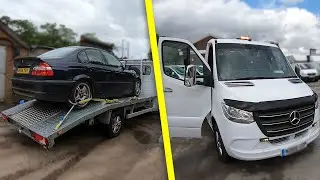 NEW MERCEDES SPRINTER 314 BOUGHT FOR SCRAP CAR COLLECTIONS & PUT TO THE TEST!