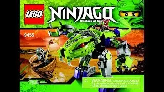 LEGO Ninjago 9455 Fangpyre Mech Instructions Book DIY