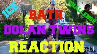 Dolan Twins l ICE BATH CHALLENGE Reaction w/ Mr. Wollert