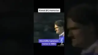 Andy Hinchcliffe makes it 3-0 at half time | Forest (H) memories