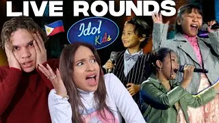 How can these Filipino Kids be so good at SINGING...! Philippines idol KIDS Live Rounds
