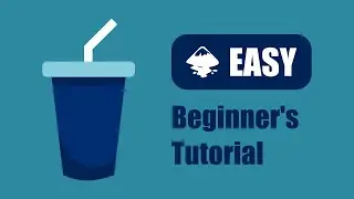 Soda Cup Illustration Using Inkscape | Inkscape Tutorial