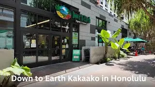 Hawaii Food: Down to Earth in Kakaako serves Healthy and Delicious