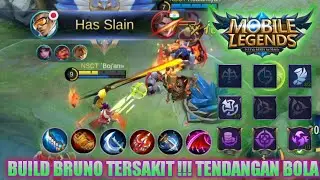 GAMEPLAY BRUNO HYPER GOLD LINE , BRUNO JUNGLER DAN ROTASI , MOBILE LEGENDS