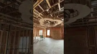 Custom coffered ceilings 😮&zwj;💨 #shorts