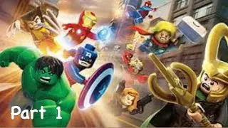 Lego Marvel Superheros Walkthrough Gameplay part 1 (No commentary)