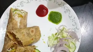  Healthy Veg Frankie #Rajma or chhole se bani healthy Veg Frankie # frenkie 