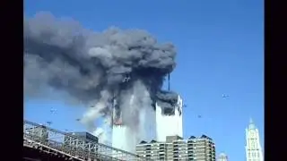 WTC2 Plane Impact Wing Disappears