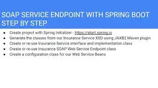 2. Bonus Lecture - SOAP Server with Spring Boot