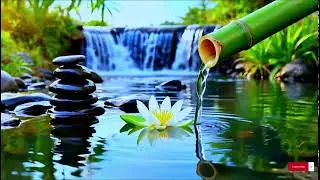 Ultimate Relaxation 🌿 Nature Sounds, Piano & Bamboo Water (10 Hours)