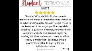 French Course for Self-Learners - Robert's Review - Love Learning Languages
