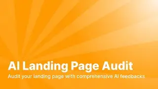 Landing Page Audit