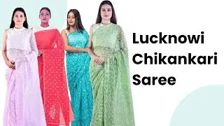 ✅Top designs Lucknow Chikankari Saree with price online - lucknowi chikankari saree in kolkata