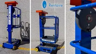 Alquilar plataforma elevadora manual (Power Towers) - Rentaire