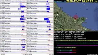 #Kuril #Islands Mw 5.60 #earthquake Depth 42.9 km 2025-12-07 16:34:08.89Z 50.229&deg;N 156.801&deg;E (GFZ)