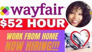 Earn $2080 A WEEK |WAYFAIR WFH Jobs | ❤️ #workfromhome