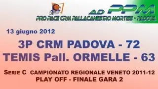 Basket Veneto serie C - Play Off - Finale gara 2 Campionato masc. regionale 2012