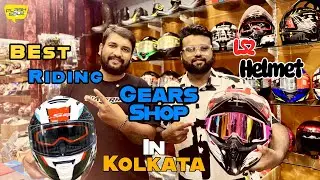 Riding Gears Shop In Kolkata I Riding Jacket Under 5K I LS2 FF800 First Impressions I HJG Fog Light