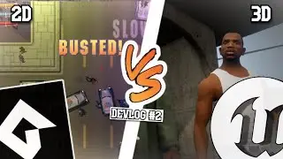 Making this game made my PC fry 2D vs 3D | Devlog #02