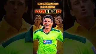 How Abdul Razzaq Destroyed the World&rsquo;s Most Accurate Bowler 😱 #cricket