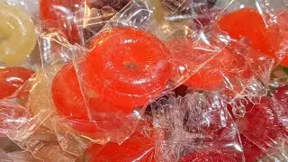 ODDLY SATISFYING /Feeding Croco Mixed Life Savers Candy #asmr #candy #lifesavers #viral