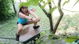 FUN EXERCISE OUTDOOR | CLIMBING IN THE TREE