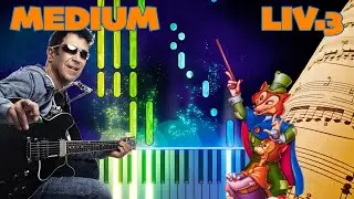 IL GATTO E LA VOLPE PIANO TUTORIAL MEDIO + SPARTITO GRATIS - EDOARDO BENNATO