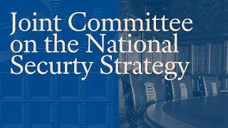 The National Security Strategy - Joint Committee on the National Security Strategy