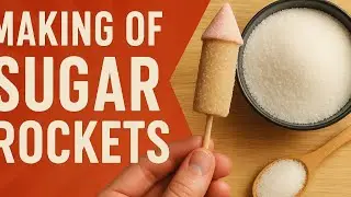 Sugar rocket making and testing video, #scienceexperiments#science#stem#physics#chemistry#science