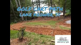 GOLF CART PATH on Lake Keowee in Seneca, SC