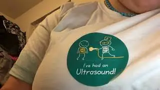 My ultrasound sticker