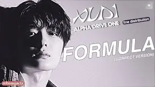 !CORRECT VER! FORMULA - ALPHA DRIVE ONE (ALD1) &bull; [LINE DISTRIBUTION] ~ zebouquetz