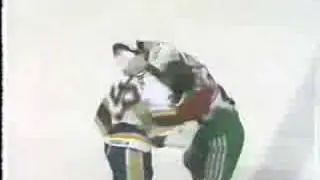 Ken Daneyko vs Kelly Chase Feb 10, 1990