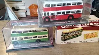 Model bus review; Corgi OOC and Atlas Editions 