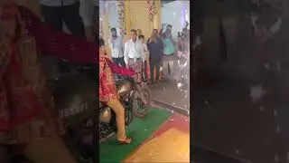 Bullet wali dulhan #youtubeshorts #trending