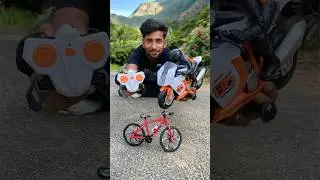 Red BMW Cycle and RC Bike Unboxing 🔥