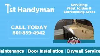 Handyman West Jordan UT Call 801-859-4042