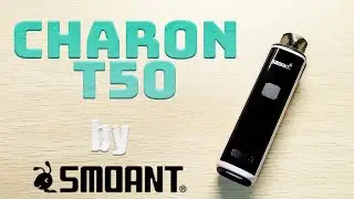 スクエア型のボタン式POD！　Smoant - CHARON T50