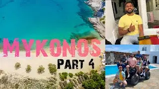 Best Sunset Bar in Mykonos | Part 4 | Exploring Beaches | Agia Anna Beach | Paralia Kalo Livadi