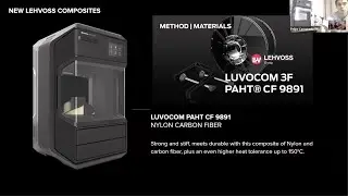 Three New Composites with Lehvoss + MB LABS on MakerBot METHOD X | PRO Webcast Series