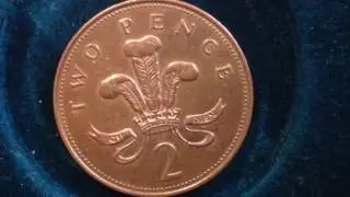2 Pence- Elizabeth II- United Kingdom Coin dated 1997