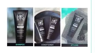 30-second how-to for His Mix Haircare by Mixed Chicks&reg;