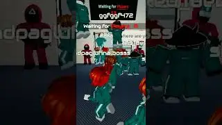 Squid game new challenge #gamer #games #gaming #squidgame #roblox #shorts #thegamerboy-m3k #techno