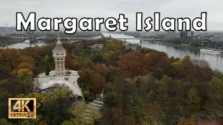 Нет авторских прав Снято с дрона - Остров Маргит - Будапешт 🇭🇺