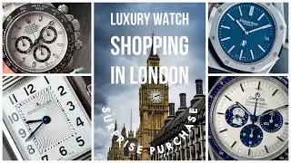 Watch Shopping in London - Buying a very sought after watch #Rolex #Omega #AP #Vacheron #Patek